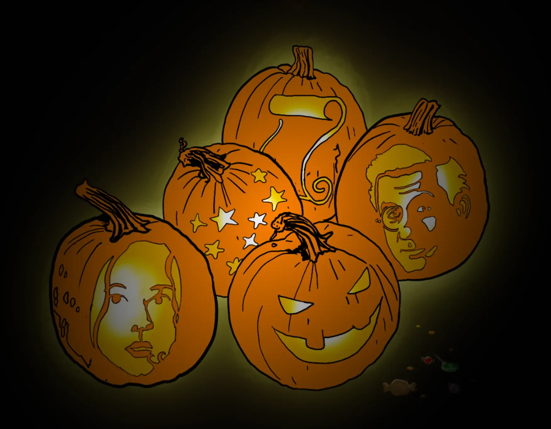 Jack-o-lanterns